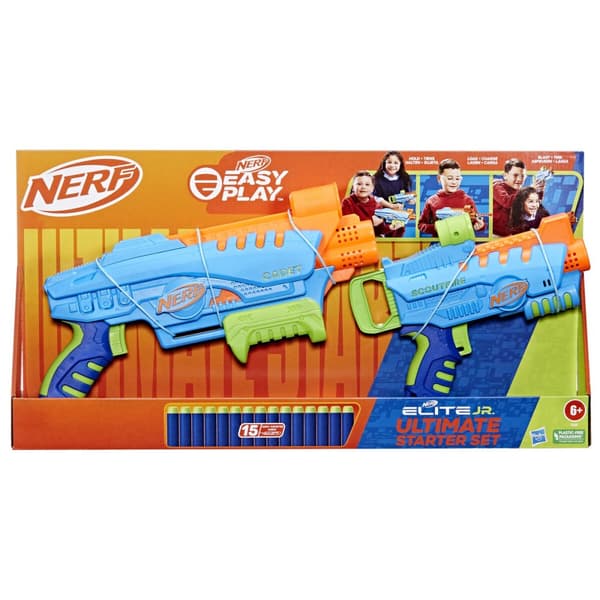 Uppsättning 2 Pistoler med Pilar Nerf Ultimate Starter Set