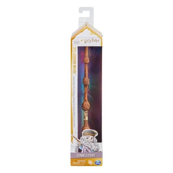 Albus Dumbledore deluxe trollstav - Harry Potter - Officiell replika - 30 cm