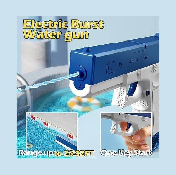 Elektrisk Vattenpistol - Glock 434cc Pro Blue