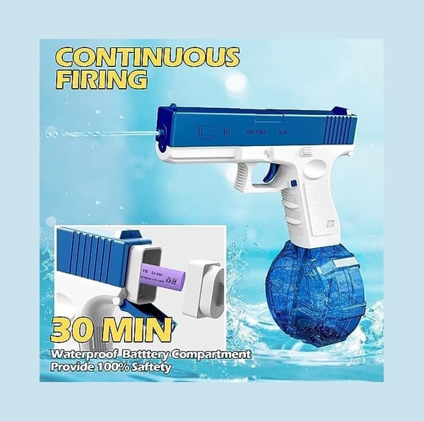 Elektrisk Vattenpistol - Glock 434cc Pro Blue