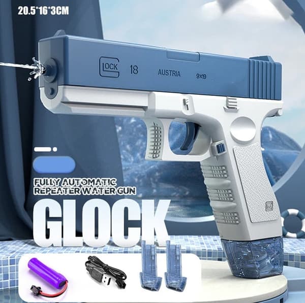 Elektrisk Vattenpistol - Glock 434cc Pro Blue