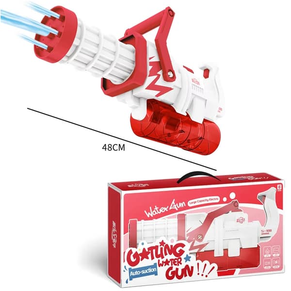 Elektrisk Vattenpistol – GATLING S308C-A – med Stor Kapacitet