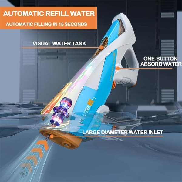 Elektrisk Vattenpistol – SHARK MK – Automatisk Action med Stil
