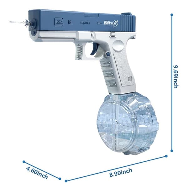 OBOSOE Elektrisk Vattenpistol – Automatisk Skjutleksak för Utomhuslek, Sommarpresent för Barn & Vuxna