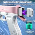 Miniatyrbild 8 av 8: OBOSOE Elektrisk Vattenpistol – Automatisk Skjutleksak för Utomhuslek, Sommarpresent för Barn & Vuxna
