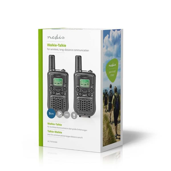 Walkie talkie - 8 kanaler & 5km räckvidd