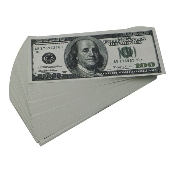 Hundrededollarsedler 100-pak