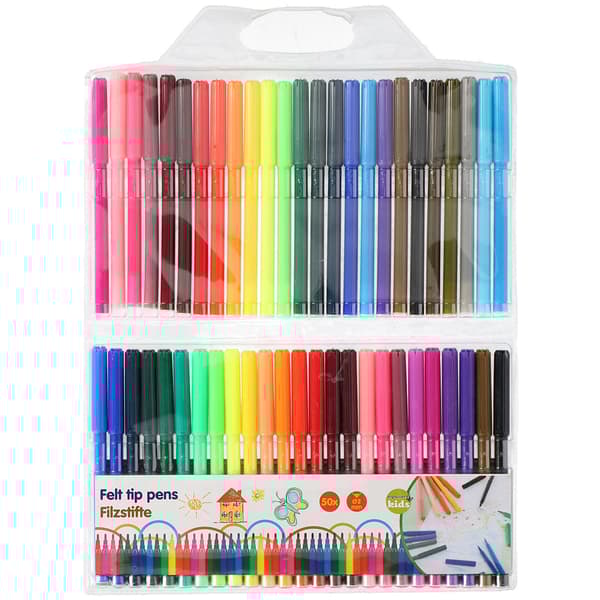 50-pk tusjpenner