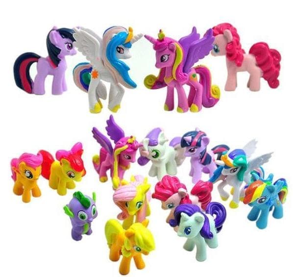 12 Pack My Little Pony Figurer