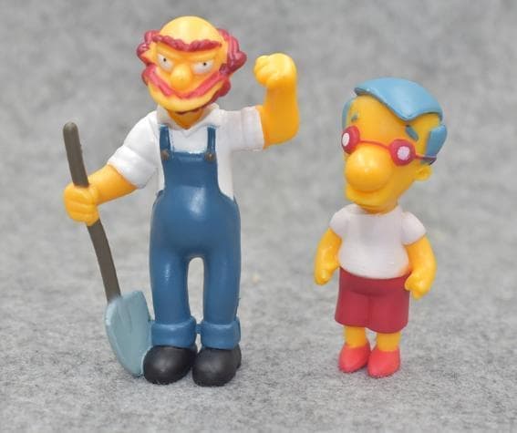 14 Pack Simpsons Family Figurer