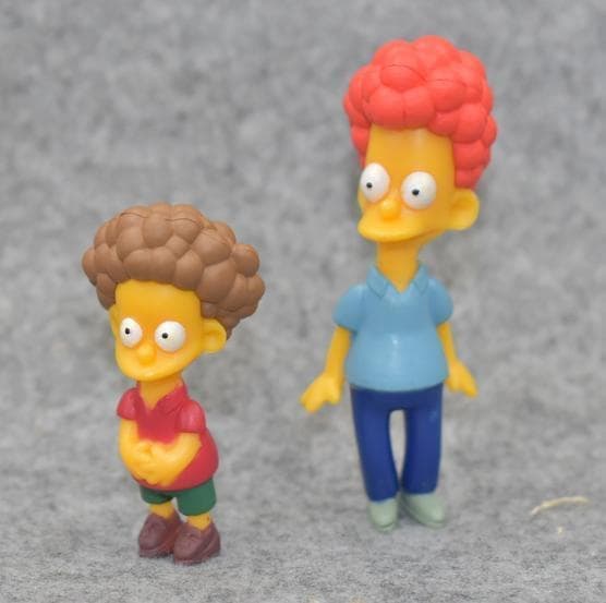 14 Pack Simpsons Family Figurer