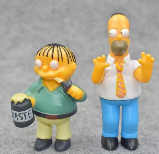 14 Pack Simpsons Family Figurer
