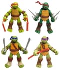 Miniatyrbild 1 av 3: 12cm Teenage Mutant Ninja Turtles Figurer- 4 Pack