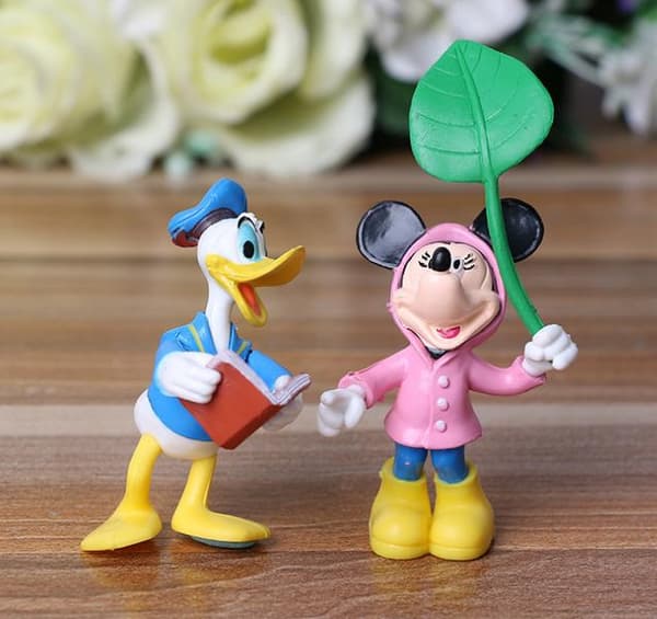 Disney 6pcs / set 7cm Mickey