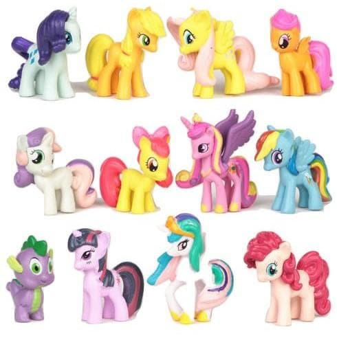 My Little Pony Figurer - 12 st  julklappar