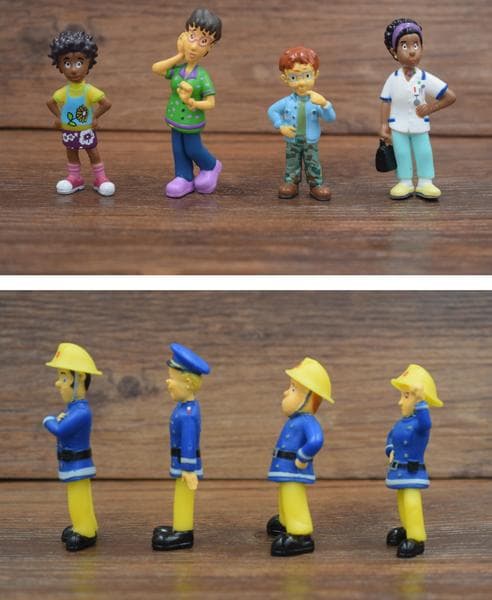 12st Fireman Sam Figurer julklappar