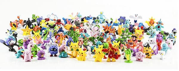 72st Söta Färgglada Pokémon Figurer Pokemon Innehåller Pikachu