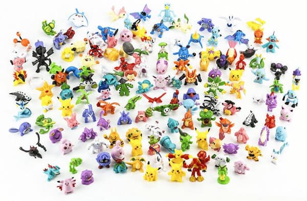 72st Söta Färgglada Pokémon Figurer Pokemon Innehåller Pikachu