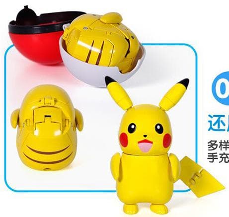 Pokemon POP Action Poke Ball - Pikachu