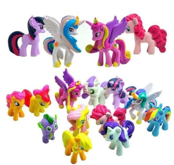12 Pack My Little Pony Figurer