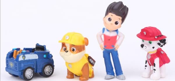 12 pack PAW PATROL FIGURER