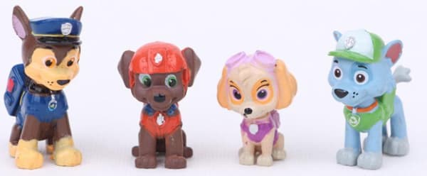12 pack PAW PATROL FIGURER