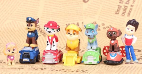12 pack PAW PATROL FIGURER