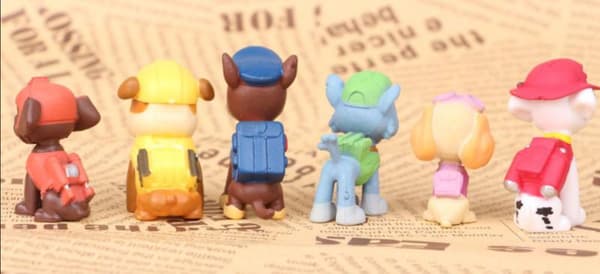 12 pack PAW PATROL FIGURER