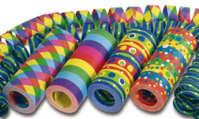 Serpentiner 2-pack i olika motiv