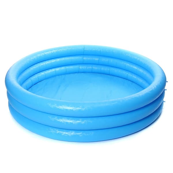 168*40CM 3 børne oppustelig swimmingpool center Vand sjov leg udendørs hjemme