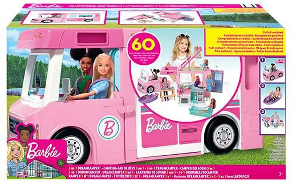 Barbie 3-in-1 DreamCamper Husbil och tillbehör