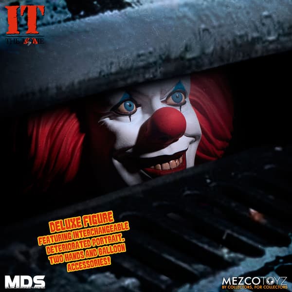 Stephen King IT 1990 Pennywise MDS Deluxe figure 15cm