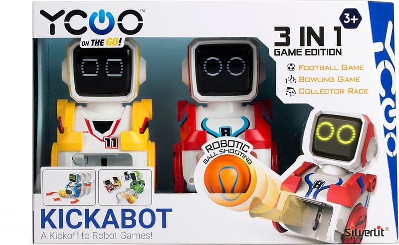 Ycoo Kickabot Twin Pack robot 2-pack