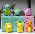 Miniatyrbild 5 av 7: Original Pikachu Pokemon Figurer 8CM Ny Model