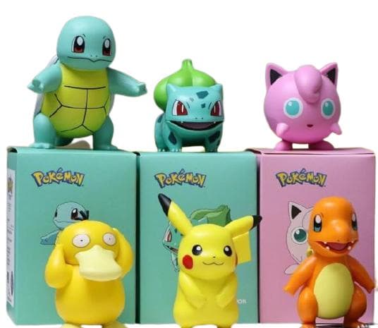 Original Pikachu Pokemon Figurer 8CM Ny Model