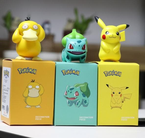 Original Pikachu Pokemon Figurer 8CM Ny Model