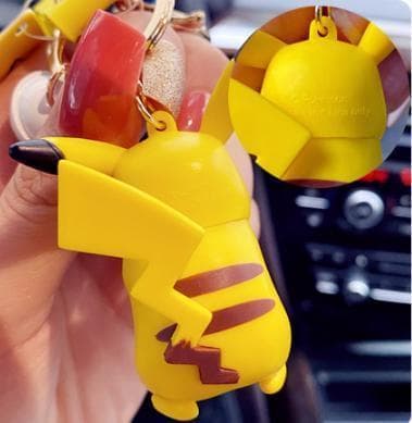 Pokémon Pikachu Bulbasaur Squirtle Charmander Nyckelring Figurer