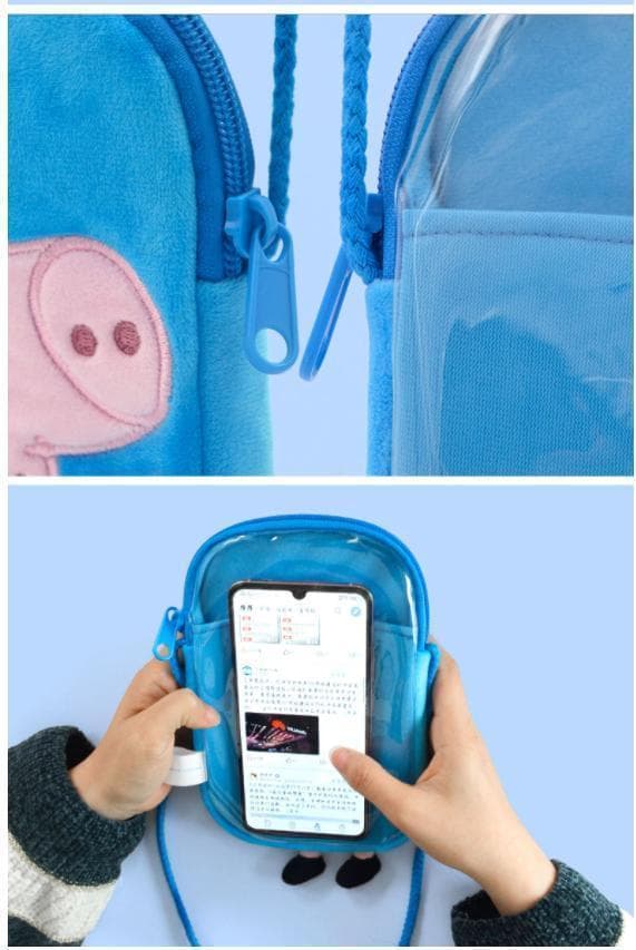 Greta Gris Peppa pig  förskolebärare axelväska 2 modeller
