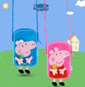 Miniatyrbild 1 av 8: Greta Gris Peppa pig  förskolebärare axelväska 2 modeller