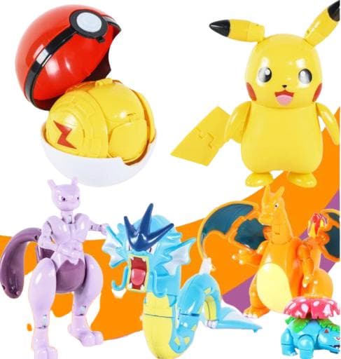 Pokemon Pokémon Pokéball  POP Action Poke Ball - 6st modell