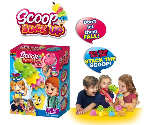 Stack up familiespill, Scoop
