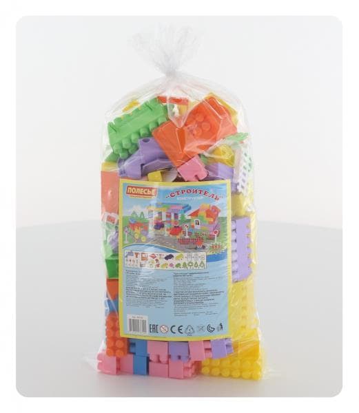 Polesie 36124 blocks "Builder" (181 elem. In a bag)