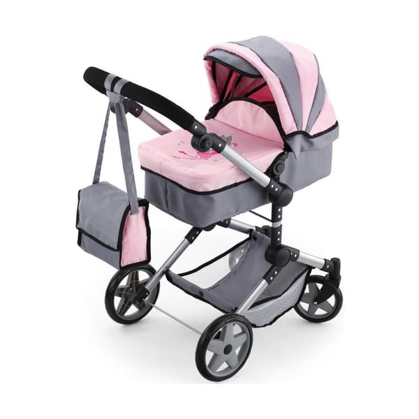 Dockvagn Reig Pram Neo Pro Grå 57 cm