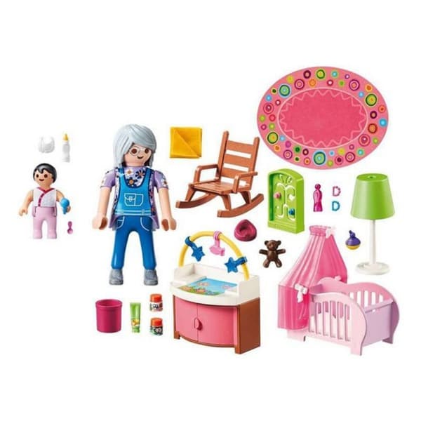 Playset Dollhouse Baby’s Room Playmobil (43 pcs)