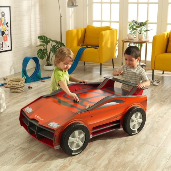 Kidkraft Speedway Lek och förvaring aktivitetsbord