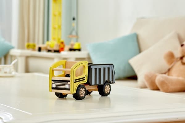 Pintoy Lastbil m. Flak Träleksak