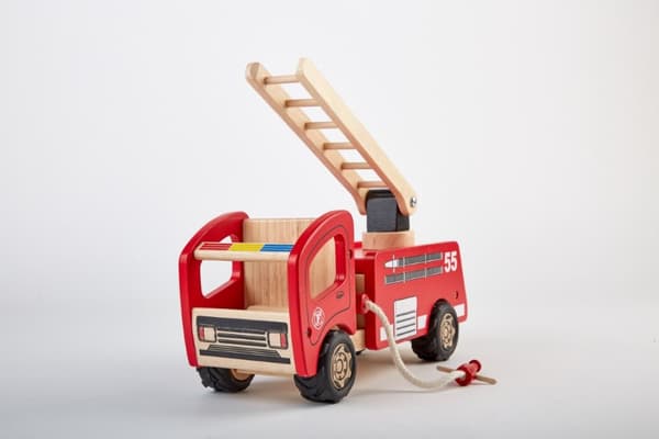 Pintoy Brandbil liten Träleksak
