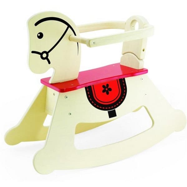 Pintoy puinen keinuhevonen Highland