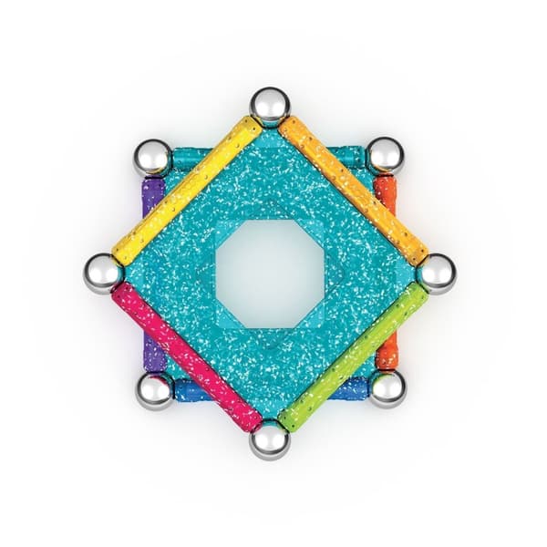 Playset Geomag Glitter (22 Delar)