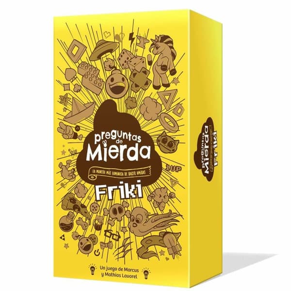 Sällskapsspel PREGUNTAS DE MIERDA FRIKI